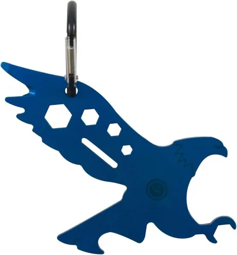 Vista 28 de UST Tool-a-Long - Mosquetones multiherramienta con construcción duradera y compacta de acero inoxidable para senderismo, kayak, campamento, viajes