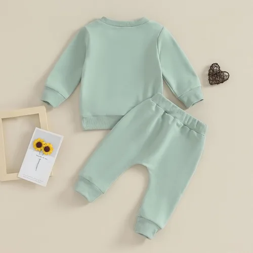 Vista 26 de FYBITBO 2 piezas de ropa de otoño e invierno para bebé niña, sudadera con capucha y pantalones de camuflaje, conjuntos de ropa