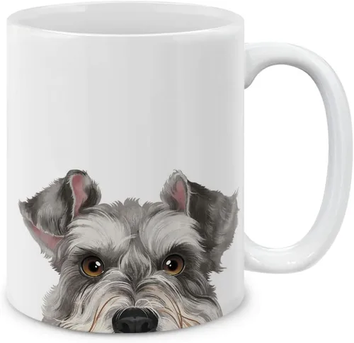 Vista 11 de MUGBREW Taza de té de cerámica bicolor blanco y naranja con gato atigrado Gatito, 11 oz