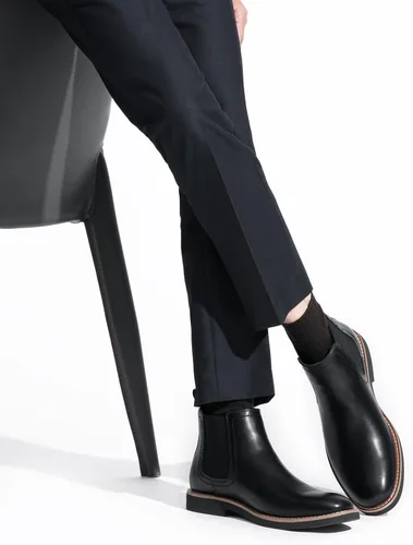 Vista 2 de Vostey Botas Chelsea para hombre, botas de vestir casuales