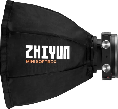 Vista 5 de Zhiyun Mini Softbox ZY Mount para ZHIYUN MOLUS G60 y MOLUS X100 COB LED Video Light