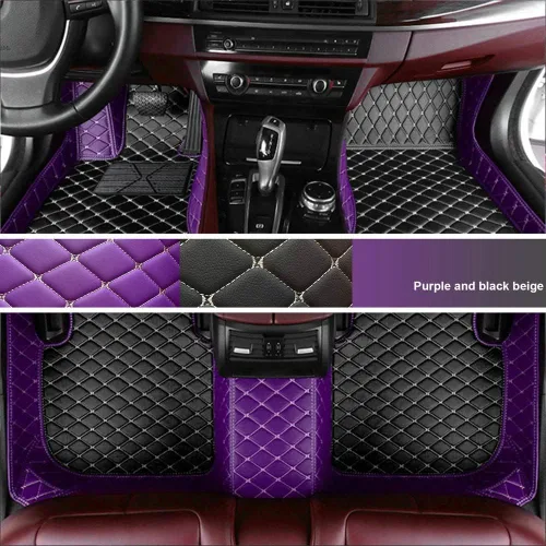 Vista 36 de Tapetes personalizados para automóvil, para todo tipo de clima, para el 99 % de los sedán, camiones, cupés, hatchback, para hombres y mujeres, juego