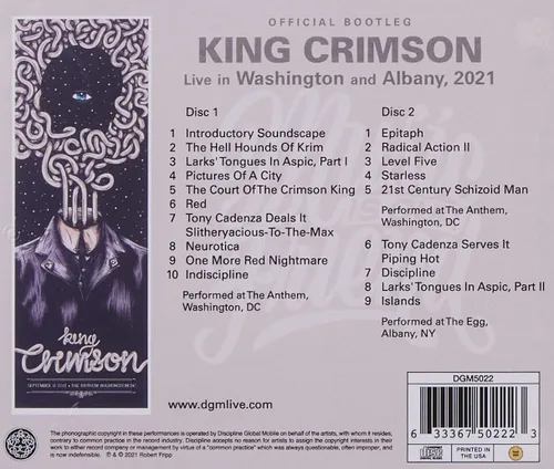 Vista 2 de Music Is Our Friend Live In Washington D.c. & Albany