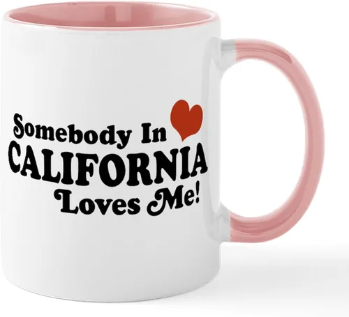 Vista 97 de CafePress Taza de café de cerámica de 11 oz (11.0 fl oz) de San Francisco Blanco - Taza San Francisco