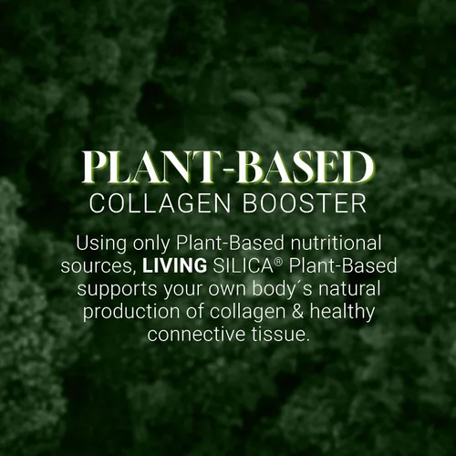 Vista 5 de Living Silica Potenciador de colágeno a base de plantas Potenciador de colágeno vegano Apoya la producción saludable de colágeno y elastina