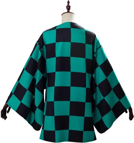 Vista 3 de Baycon - Chaqueta para disfraz de cosplay para adultos, color azul