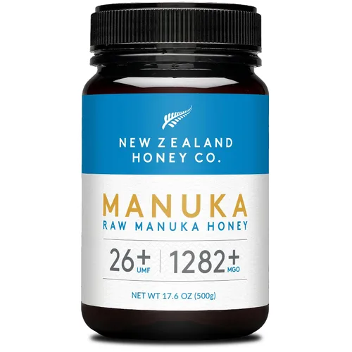 Vista 11 de New Zealand Honey Co. Miel de manuka cruda UMF 26+ MGO 1282+, certificado UMF /4.4oz