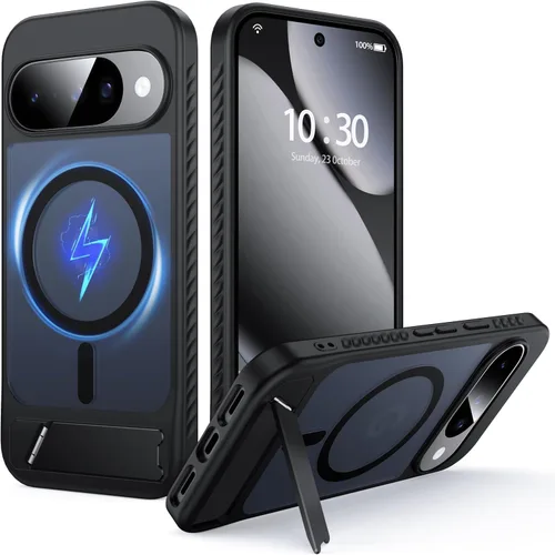 Vista 35 de Serie Soft Touch para Funda Google Pixel 7a, [Antihuellas] [Ajuste Delgado] con Protección Militar Borde de Silicona [A Prueba de Golpes]