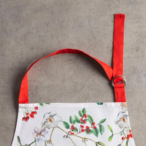 Vista 1236 de Maison d' Hermine Delantales para mujer con bolsillo, 100% algodón (27.50 x 31.50 pulgadas)