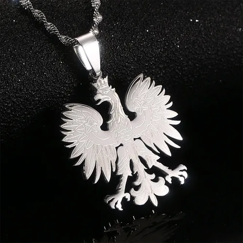 Vista 2 de Collares con colgante de águila con símbolo de Polonia