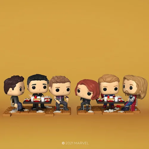 Vista 5 de Funko Pop Deluxe, Marvel: Serie de Vengadores Victory Shawarma - Figura de Bruce Banner 1 de 6 - Exclusivo de Amazon - Figura de vinilo