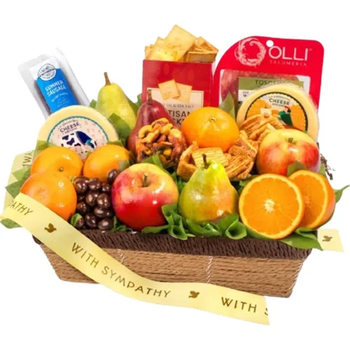 Vista 10 de A Gift Inside Cesta de frutas Sweet & Savory Farmstead