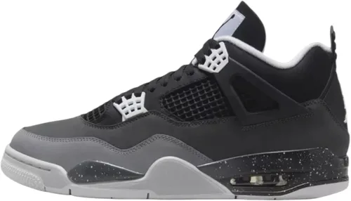 Vista 26 de Nike Jordan 4 Retro - Tenis para hombre, talla Beige/Rojo/Verde