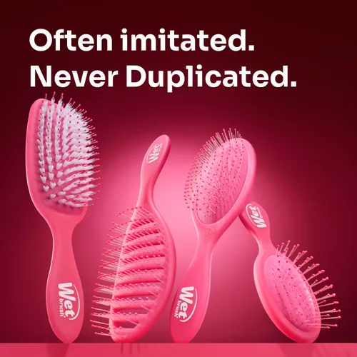 Vista 9 de Wet Brush Potenciador de Brillo, Aqua, Cerdas Naturales de Jabalí con Tecnología IntelliFlex Ultra-Suave, Deja el Cabello Brillante y Suave, Cepillo