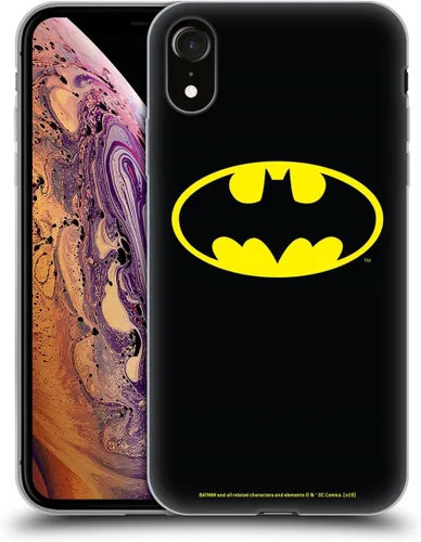 Vista 44 de Head Case Designs Funda de gel con licencia oficial de Batman DC Comics Bat Signal Logos [protección de grado militar] compatible con Apple iPhone 7