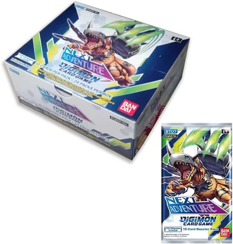 Vista 4 de Juego de cartas Digimon: Next Adventure Booster Box BT07
