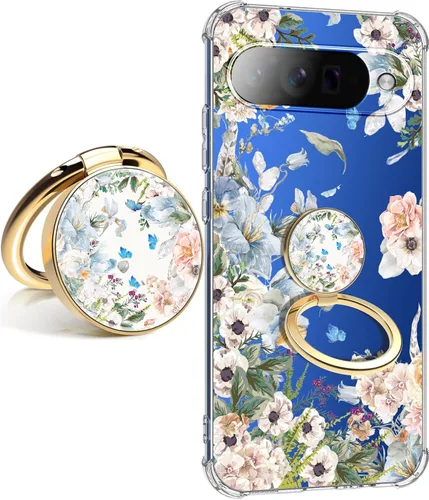 Vista 27 de for Google Pixel 7 Case，Google 7 Phone Case，for Girls Women Cover Design Dual Layer Slim Fit Drop Proof Impact Resistant Shockproof Clear Case
