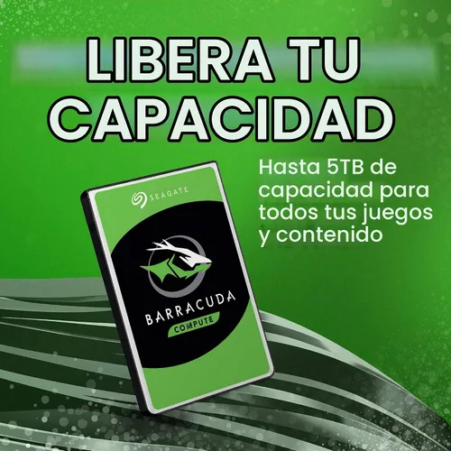 Vista 2 de Seagate Barracuda SATA 6Gb/s 128MB