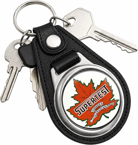 Vista 95 de Brotherhood Round Key Chain for Vintage Motor Oil, Petroleum, and