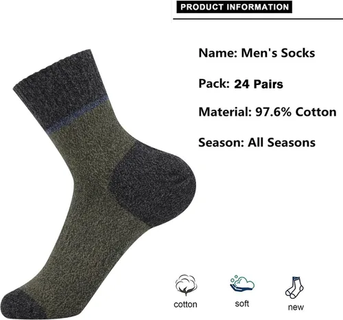 Vista 30 de Calcetines tobilleros de corte bajo para hombre, calcetines deportivos para correr