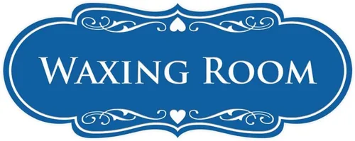 Vista 15 de Designer Waxing Room Sign (negro) - Pequeño 1 paquete