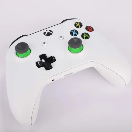 Vista 4 de TOMSIN Barras de repuesto para mandos Xbox OnePS4 kit de reparación de joysticks de control Xbox para Xbox One S 2 piezas gris verde