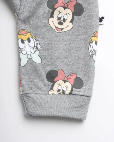 Vista 5 de Disney Minnie Mouse - Conjunto de 2 piezas para bebé, mameluco de forro polar de manga larga (recién nacidobebé)