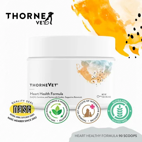 Vista 7 de ThorneVET Fórmula para la salud del corazón: apoyo cardiovascular para perros y gatos, 90 cucharadas