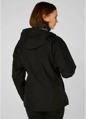 Vista 4 de Helly Hansen Seven J - Chaqueta impermeable para mujer resistente al viento y transpirable con capucha