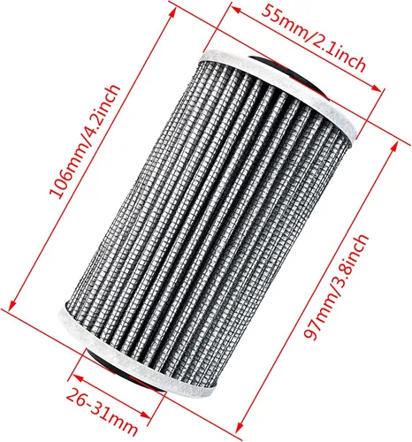 Vista 3 de 420956744 Filtro de aceite de repuesto para Sea-Doo BRP 130hp 300hp compatible con Seadoo GTX300, GTR230, RXT230, RXT300, GTX155, GTX230, GTX300