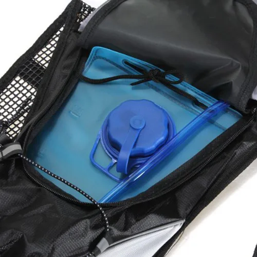 Vista 4 de Monvecle - Mochila de agua con vejiga para andar en bicicleta /Senderismo, escalar + 2L Bolsa de hidratación