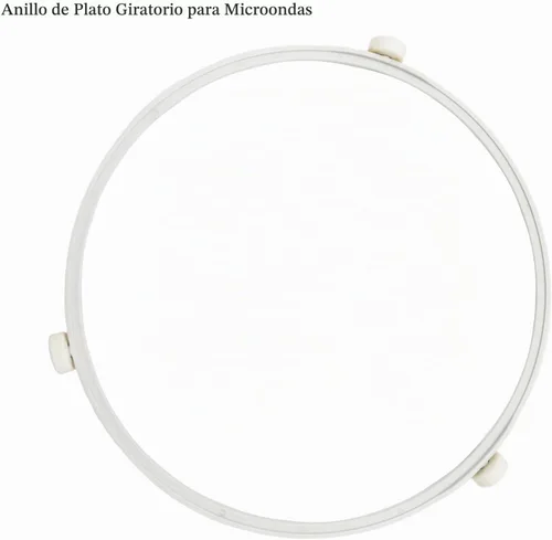 Vista 5 de WB06X10705 Rodillo de anillo giratorio, WB06X10705 Anillo giratorio de microondas para microondas GE, anillo giratorio de microondas Anillo de 1