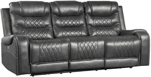 Vista 18 de Lexicon Derringer Wall Hugger Power - Sofá reclinable doble, color marrón