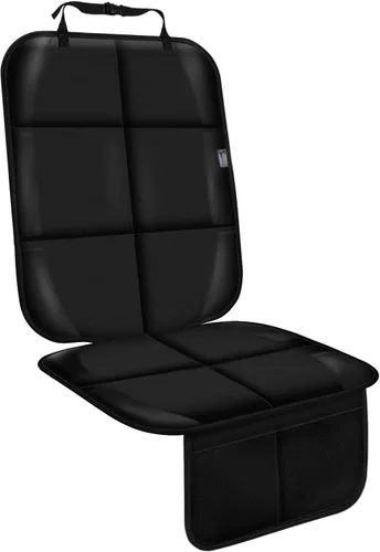 Vista 10 de Protector de asiento de automóvil con respaldo acolchado de goma antideslizante, acolchado impermeable más grueso para asientos infantiles, sin