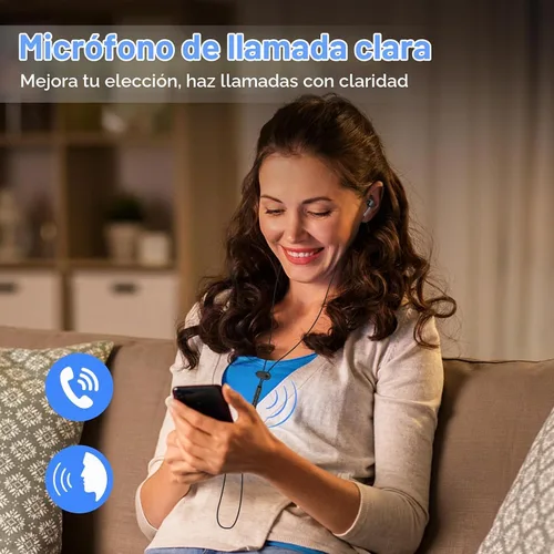 Vista 2 de Auriculares tipo C con cable para iPhone 16e 17/16 Pro Max/16 Pro/16 Plus/16/15, Auriculares USB C con cancelación de ruido y micrófono con control