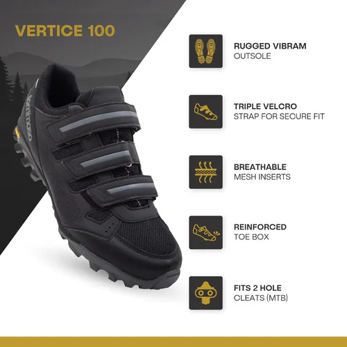 Vista 2 de Tommaso mens Vertice 100Velcro