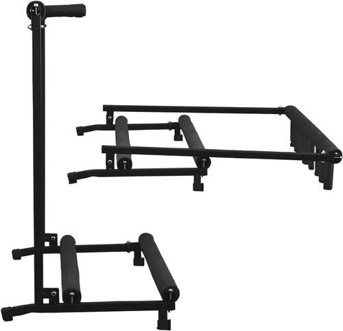 Vista 4 de Soporte plegable para 7 guitarras y bajos