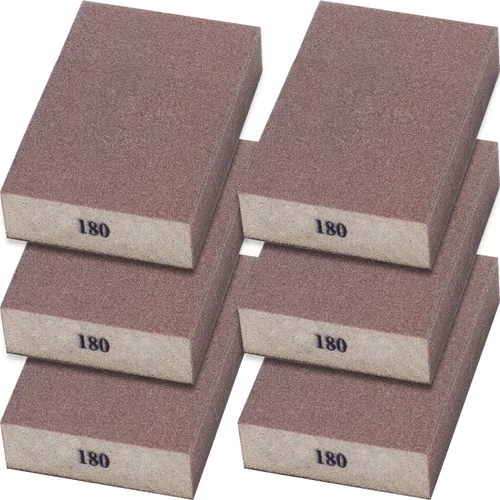 Vista 9 de Esponja de lijado 60 bloques gruesos de grano 60 para lijado de metal, cepillo de lijado de madera, lavable y reutilizable, N-G-001-60