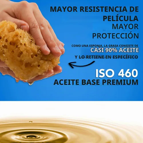 Vista 6 de Tubos de grasa moly resistente, 10 cartuchos para pistola de engrase Eje Bola y junta 5ta rueda 3% molibdeno automotriz tractor junta