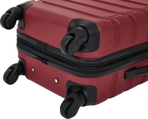 Vista 6 de Wrangler Juego de 4 cubos de equipaje y equipaje Rojo - Juego de 4 cubos de equipaje y equipaje