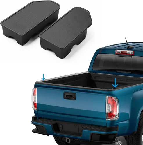 Vista 8 de Shademax Ajuste personalizado para cubiertas de bolsillo de estaca 2014-2018 GMC Sierra 1500 Chevy Silverado 1500/2500/2500HD/3500 Funda para cama