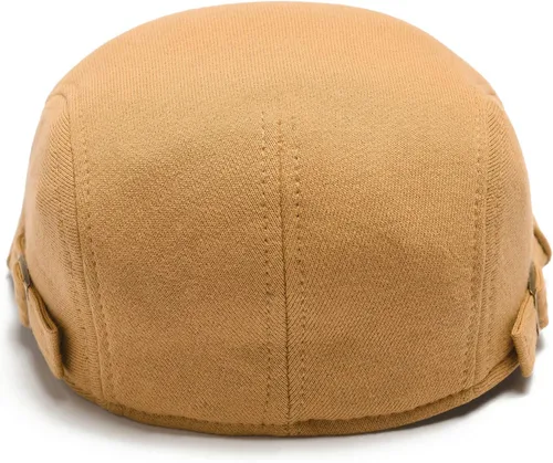 Vista 36 de VOBOOM Hombres Newsboy Cap Algodón Flat Ivy Gatsby Driving Hat