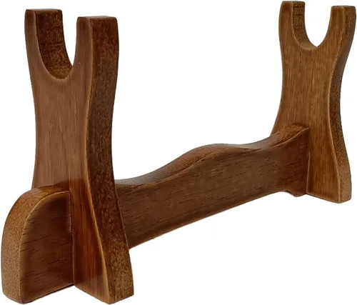 Vista 2 de Soporte de espada Katana Soporte Asamblea Negro Samurai Espada Soporte para Katana Wakizashi Tanto