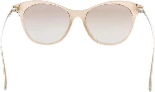 Vista 4 de Tom Ford Micaela FT0662 45G - Gafas de sol para mujer color marrón claro y oro rosa