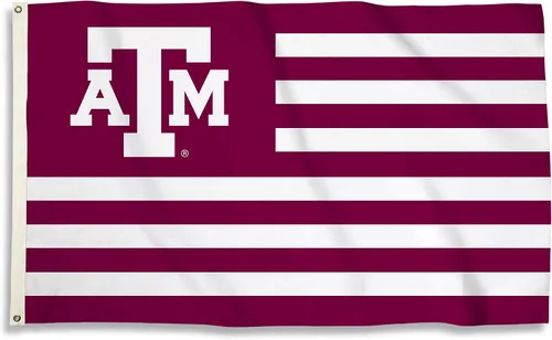 Vista 15 de BSI PRODUCTS, INC. - Bandera de Texas A&M Aggies de 3 x 5 pies con ojales de latón de alta resistencia - TAMU orgullo de fútbol, baloncesto