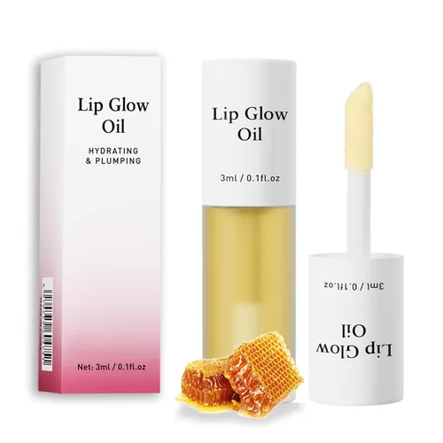 Vista 13 de Aceite de labios coreano – Aceite de brillo labial con sabor afrutado, hidratante y nutritivo, taza antiadherente, brillo labial transparente