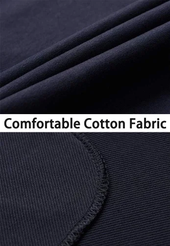 Vista 4 de FASKUNOIE - Pantalones deportivos cortos para hombre, pantalones capri casuales de algodón, pantalones cortos de 34 hasta por debajo de la rodilla