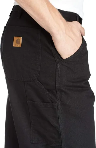Vista 3 de Carhartt - Pantalones de trabajo de pato de algodón lavado con corte holgado para hombre