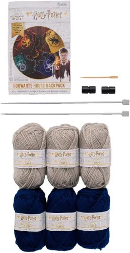 Vista 6 de Hogwarts Ravenclaw - Kit de tejido de mochila reversible Kits de tejido de Harry Potter Wizarding World