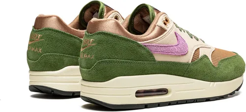 Vista 4 de Nike Air Max 1 NH DR9773 300 Treeline para hombre, talla 10, TreelineLight Bordeaux-dark D, 10